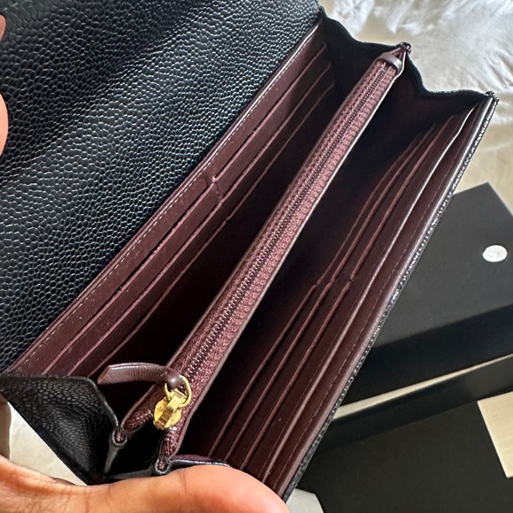 Sold on e b a y Chanel long wallet - Picture 7 of 9